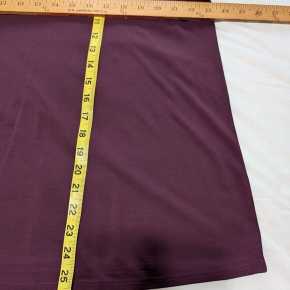 Eileen Fisher Womens Plum Sleeveless Tank Top 2X 100% Silk Jersey Relaxed Fit - Picture 9 of 10